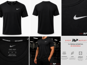 ChatGPT Image 24 may 2026, 07_43_54 p.m. Playera Nike Running Dri-FIT Negra Hombre | Ligera y Transpirable