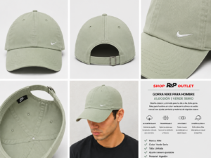 Gorra nike Gorra Nike Club Cap Hombre Verde Ajustable Casual