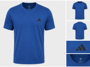 adidas azul Playera adidas Workout Essentials FeelReady Hombre Azul