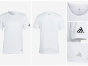 Playera Adidas Run It Hombre Blanca para Entrenamiento | Ligera y Transpirable
